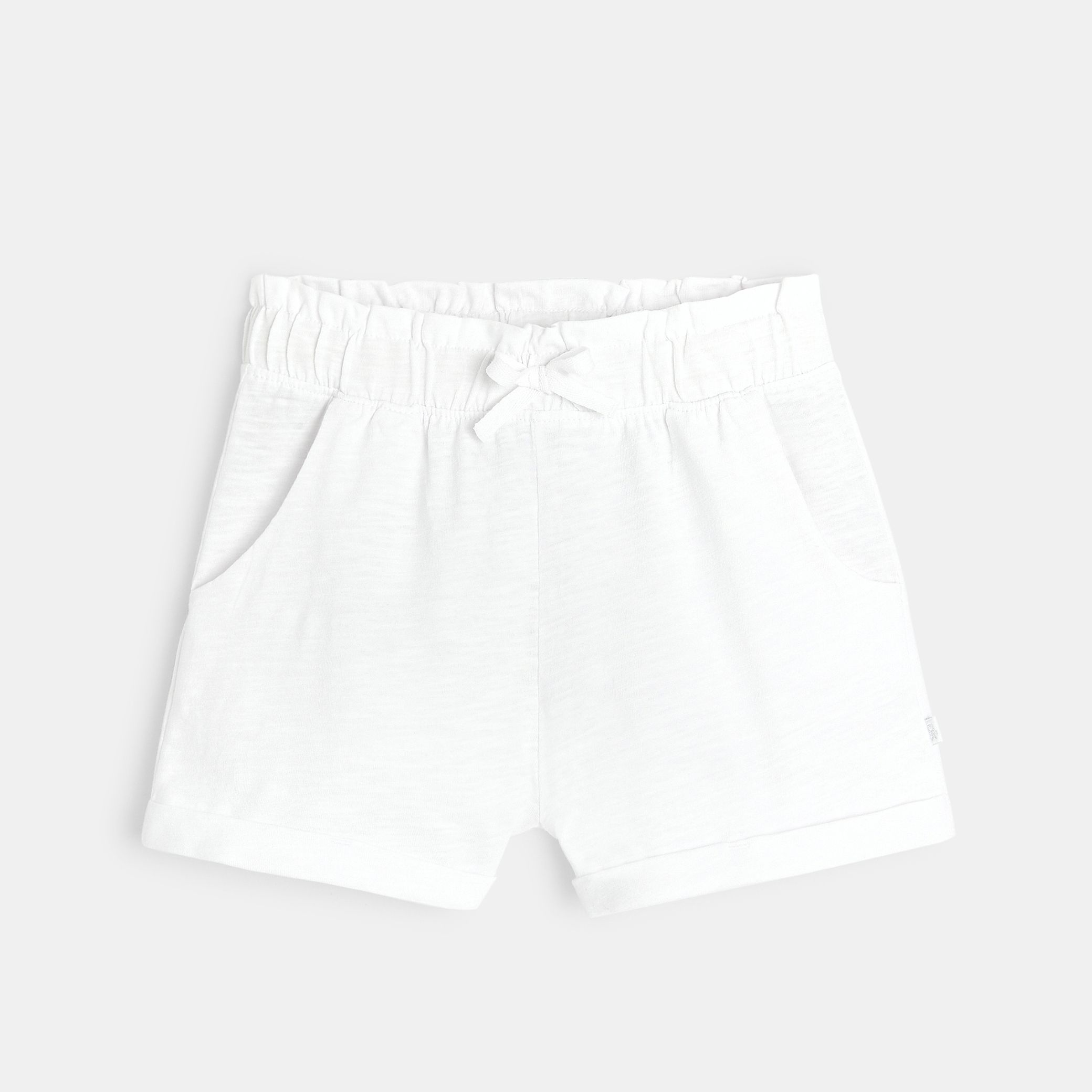 Quần short jersey trơn